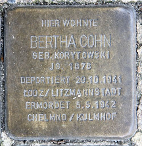 Stolpersteine Czarnikauer Straße 12 #2