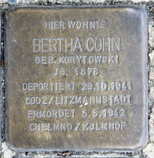 Stolpersteine Czarnikauer Strae 12 #2