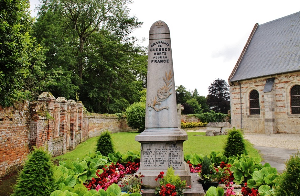 Oorlogsmonument Gueures #1