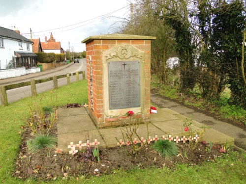 Oorlogsmonument Wortwell #2