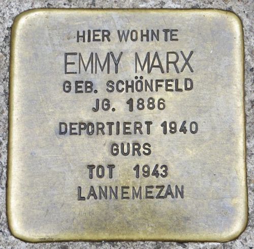 Stumbling Stone Kasernenstraße 17