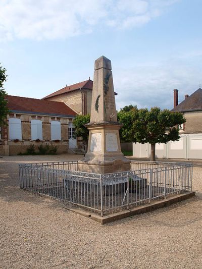 Oorlogsmonument Poilly-sur-Tholon