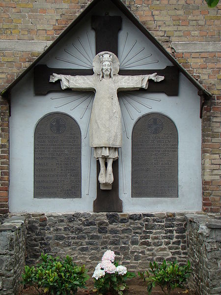 War Memorial Sint-Baafs-Vijve Churchyard #1