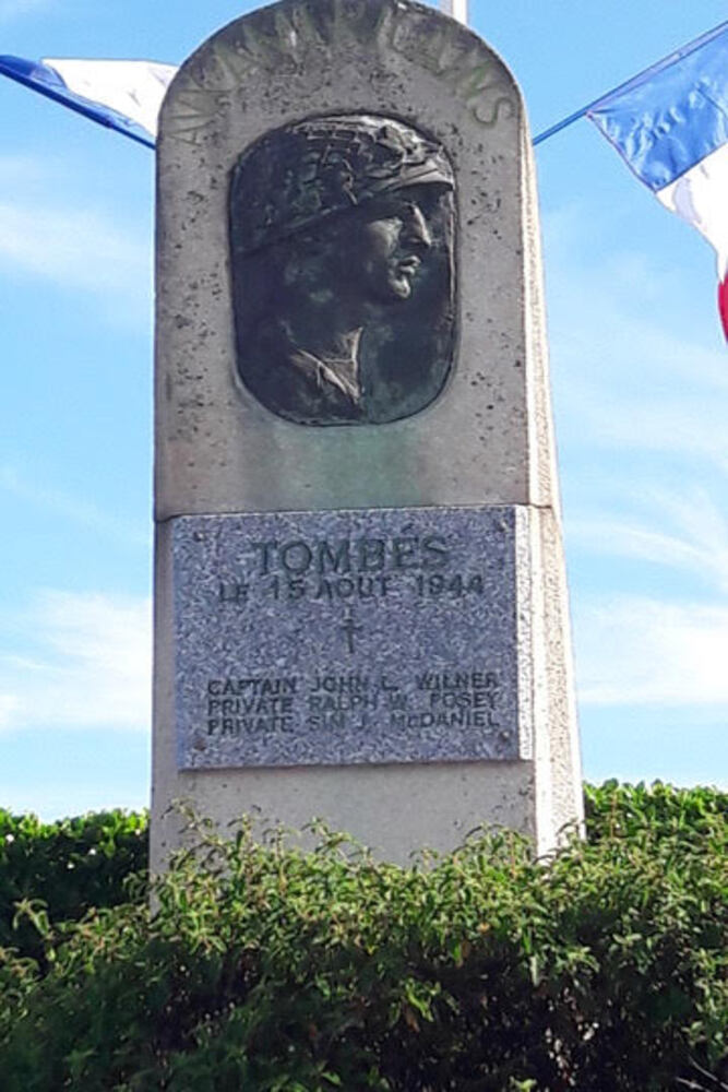 Monument Omgekomen Amerikaanse Soldaten Saint-Briac-sur-Mer #4