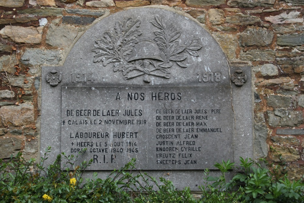 Oorlogsmonument Becco #3