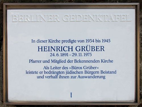 Memorial Heinrich Grüber #1