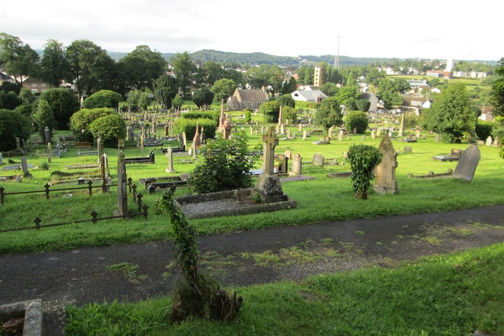 Oorlogsgraven van het Gemenebest Carmarthen Cemetery #1