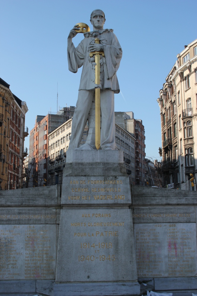 Oorlogsmonument Foorreizigers Anderlecht #3