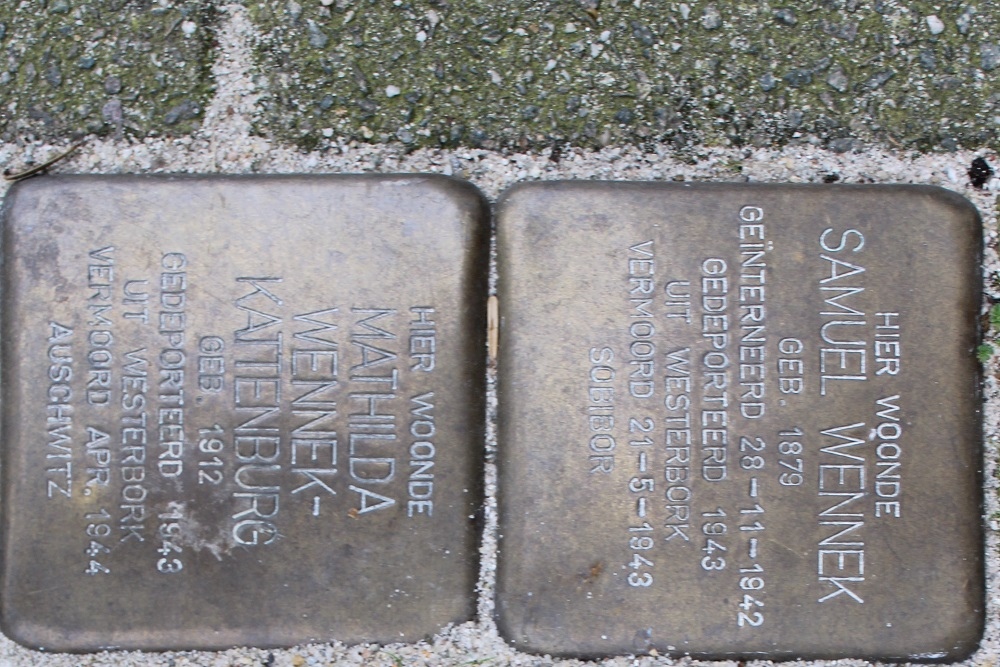 Stolpersteine Vechtstraat 125 #4