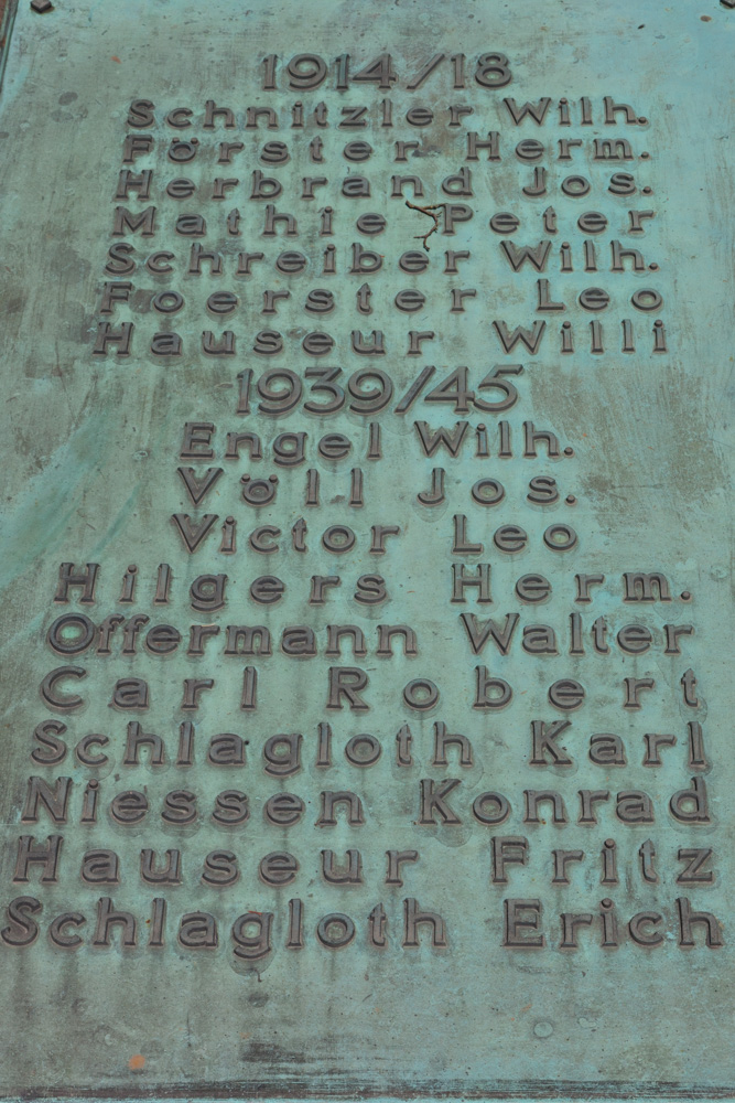 Oorlogsmonument Monschau #3