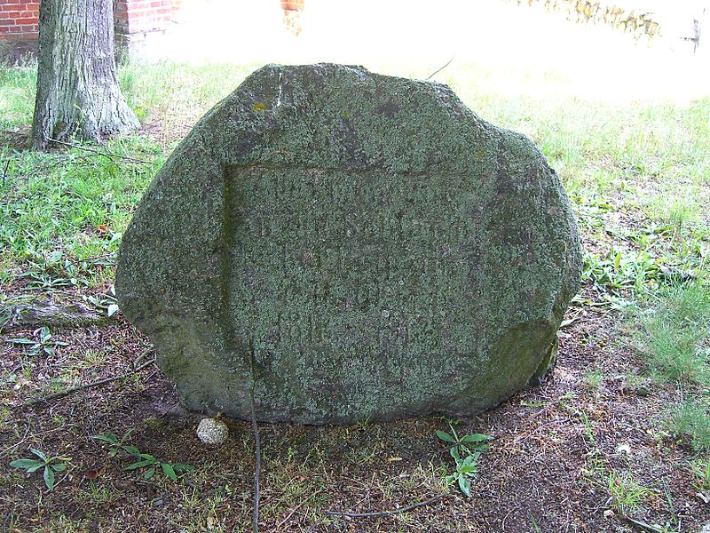 Remembrance Stone Battle of Leipzig #1