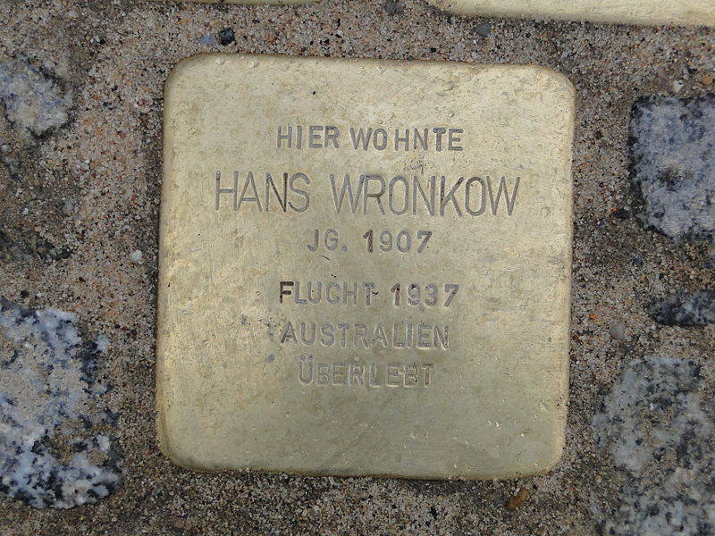 Stolpersteine Albertstrae 29 #3