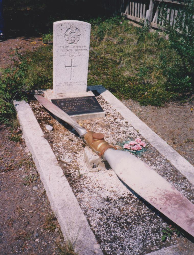 Commonwealth War Grave Atlin Pioneer Cemetery