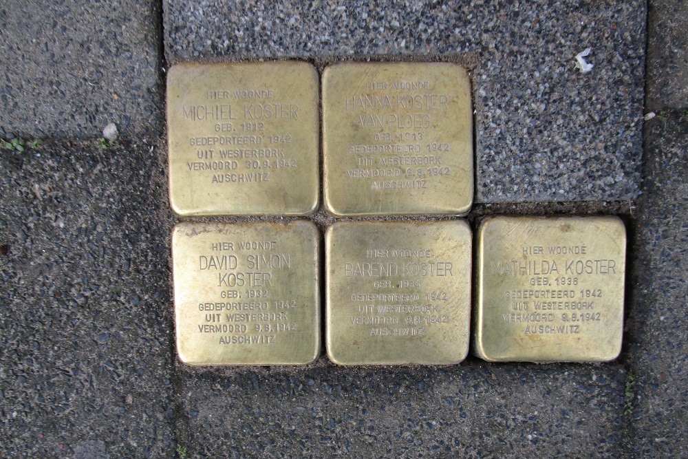 Stolpersteine Burgemeester Hofmanplein 67A