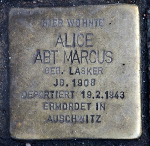 Stolpersteine Karl-Marx-Strae 55