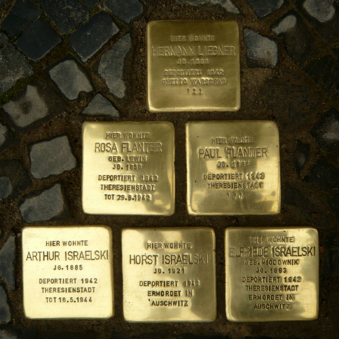 Stumbling Stones Rudolf-Breitscheid-Straße 5 #1