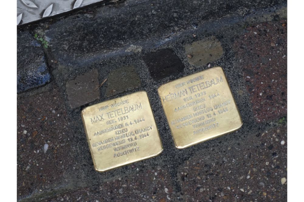 Stolpersteine Somersstraat 34 #4