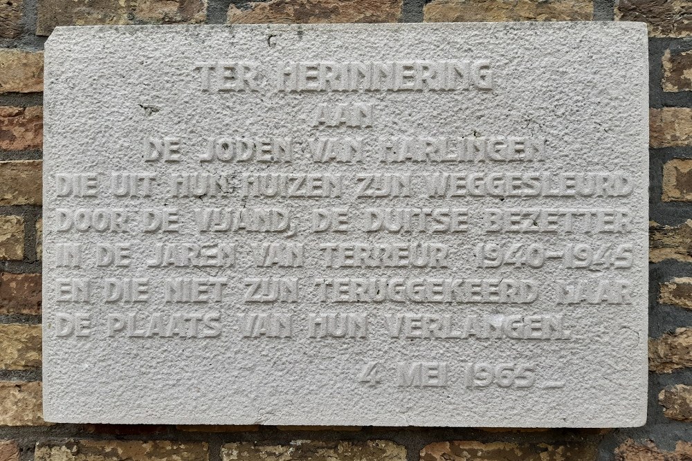 Joods Monument Algemene Begraafplaats Harlingen #2