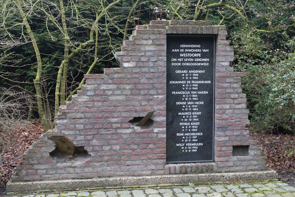 Memorial civilian casualties Westdorpe #1