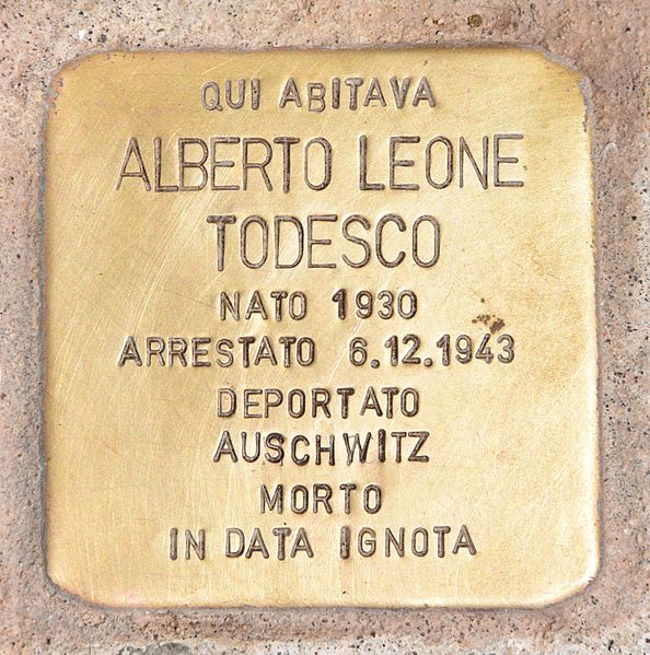 Stolpersteine Fondamenta dei Mori 3399a #2