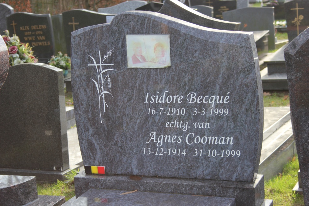 Belgian Graves Veterans Schellebelle Cemetery #2