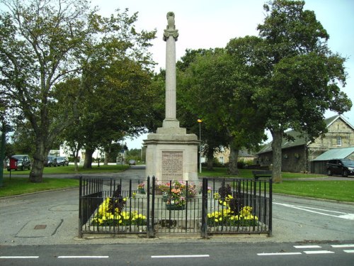 Oorlogsmonument Archiestown #1