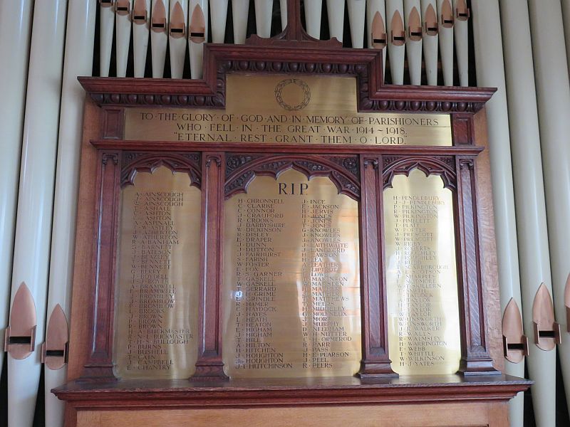 Oorlogsmonument All Saints Church #1