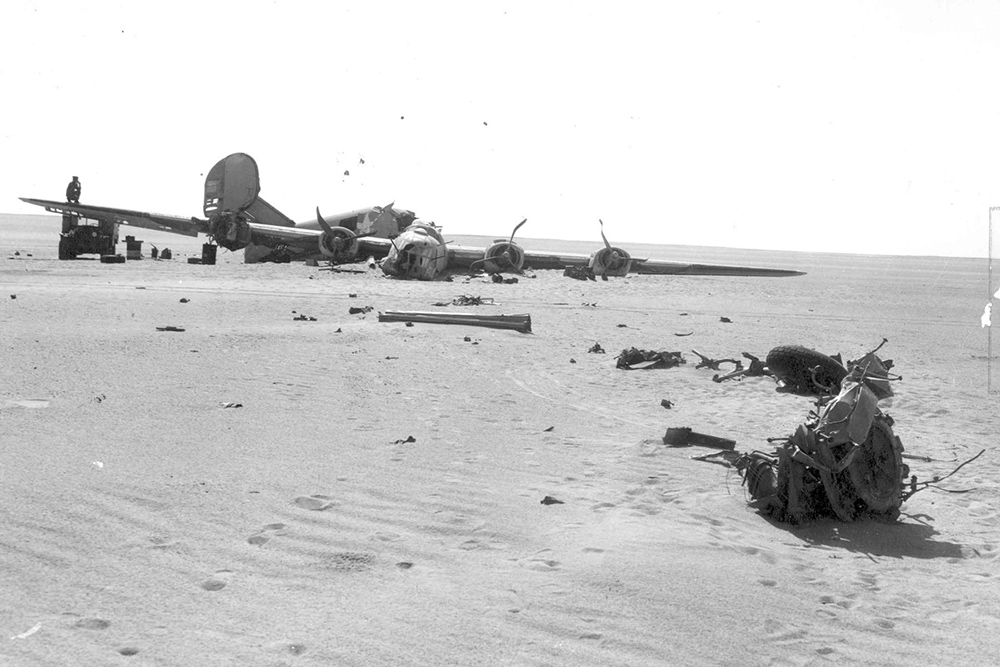 Crash Site Consolidated B-24D 