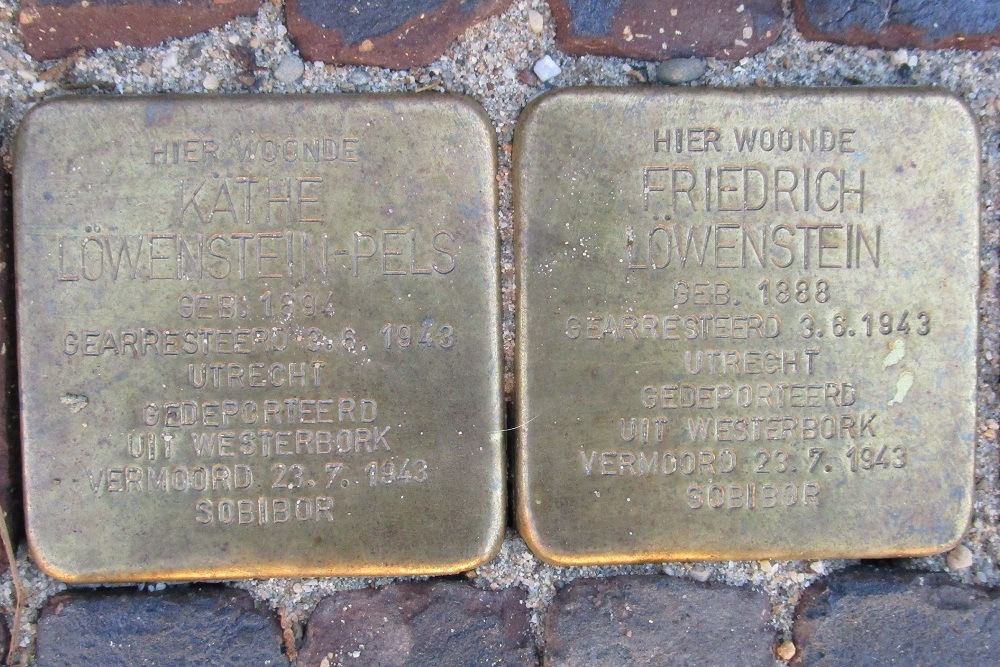 Stolpersteine Julianastraat 9 #2