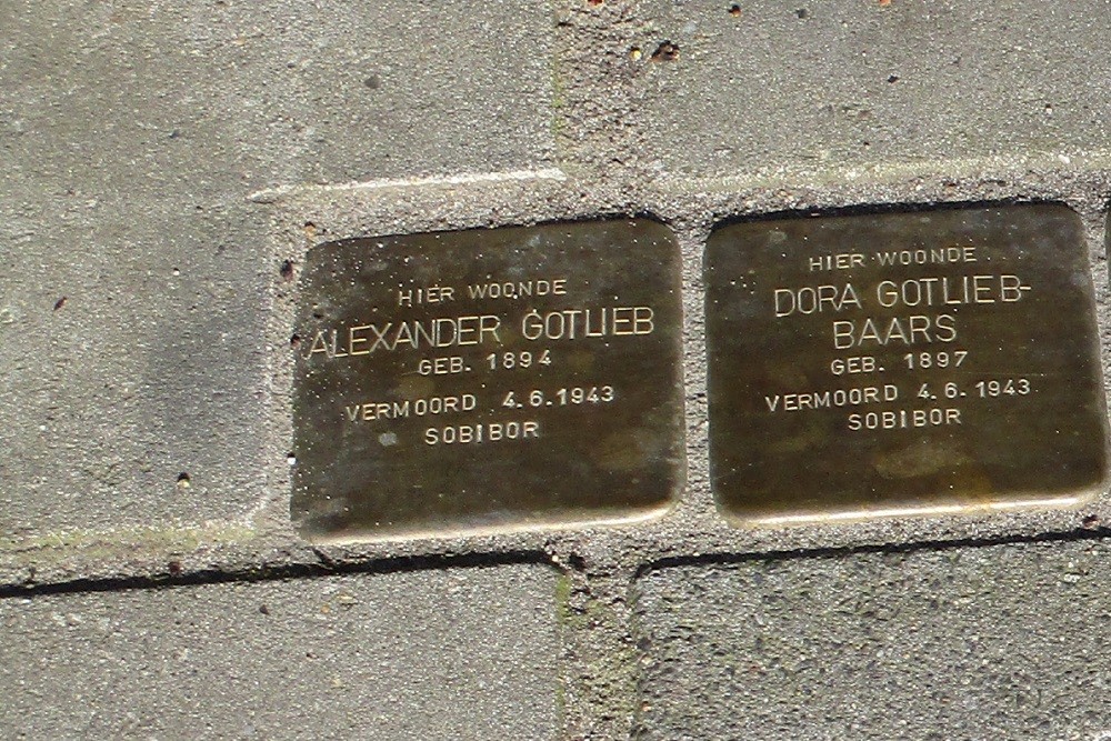 Stolpersteine Van der Does de Willeboissingel 26 #2