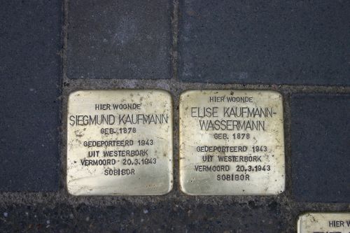 Stolpersteine Wassenberghstraat 24 #4