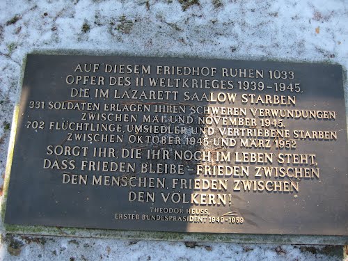 German War Cemetery Saalow #1