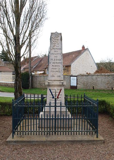 Oorlogsmonument Plessis-Saint-Benoist