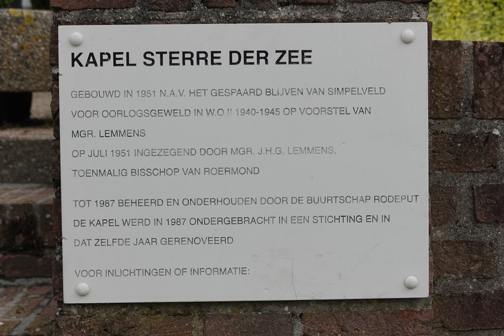 Kapel O.L. Vrouw Sterre der Zee #3