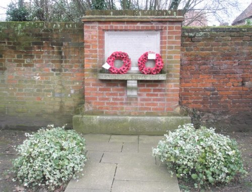 War Memorial St John the Evangelist Church