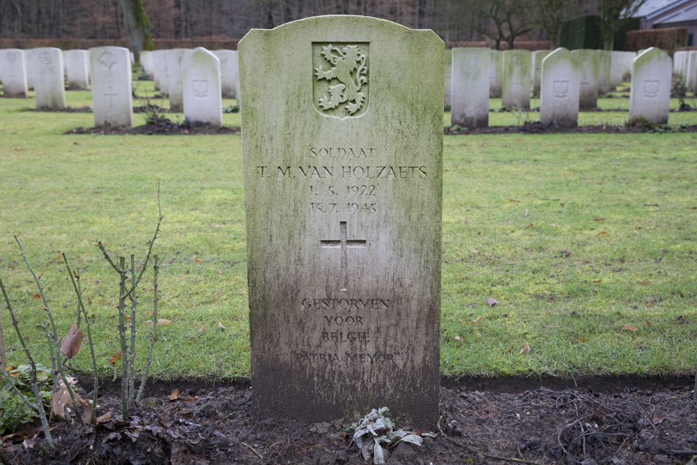 Belgian War Grave Reichswald Forest War Cemetery