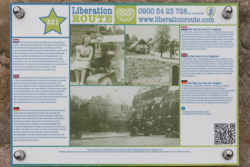 Liberation Route Marker 211 #2