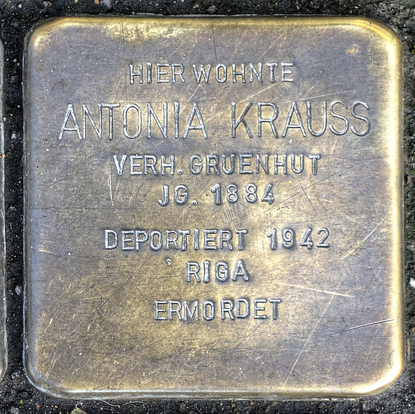 Stolpersteine Klner Strae 101