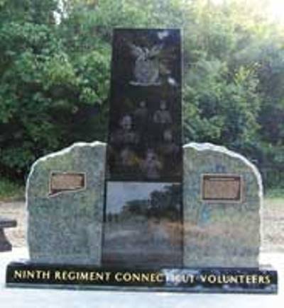 Monument 9th Regiment Connecticut Volunteers (Union)