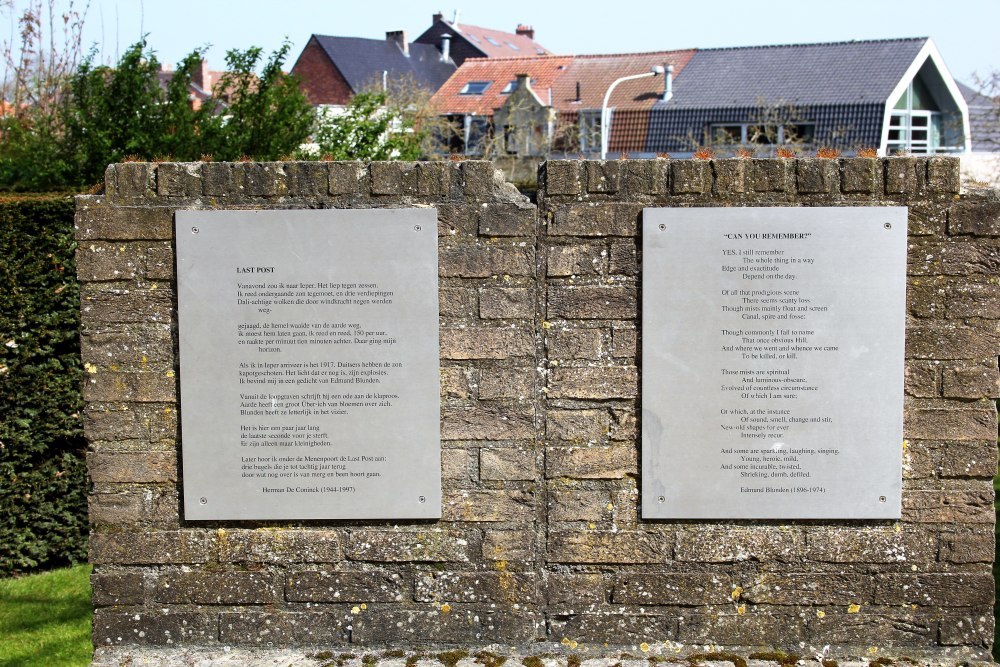 Poem Edmund Blunden Menin Gate Ieper #2