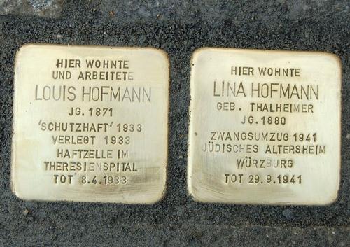 Stolpersteine Untere Marktstraße 2 #1