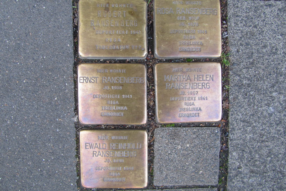 Stolpersteine Eifelstrae 6 #1