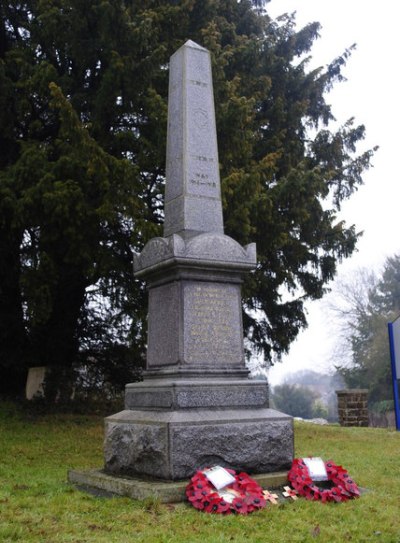 War Memorial Flitton #1