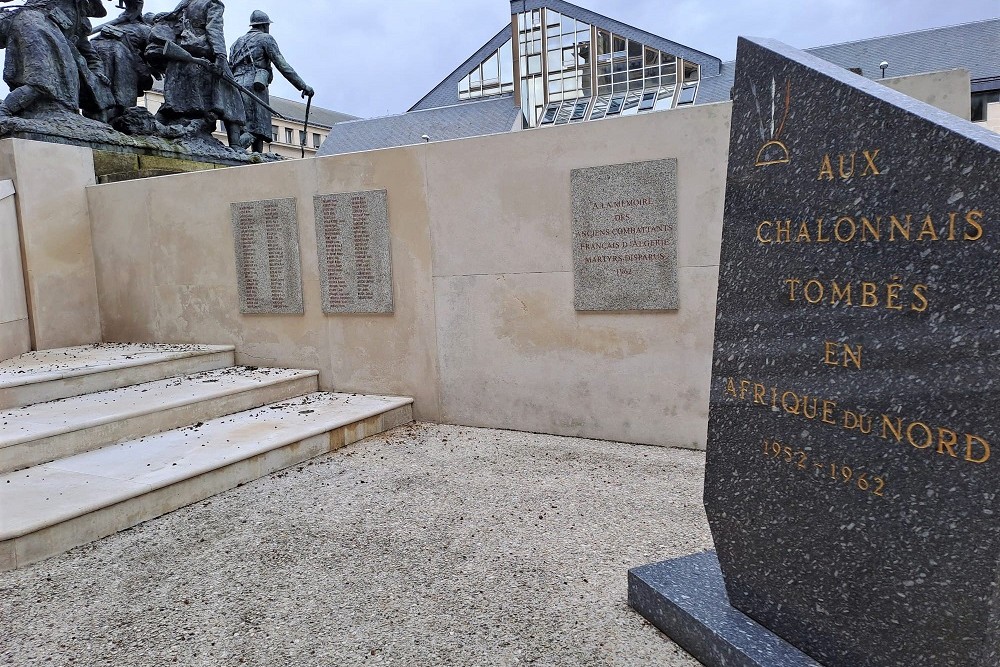 Monument Noord-Afrikaanse Oorlogen Chlons-en-Champagne #2