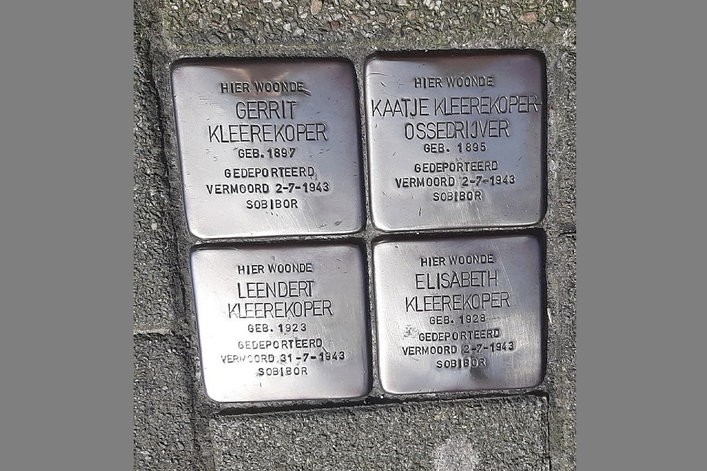 Stolpersteine Transvaalstraat 136 #1