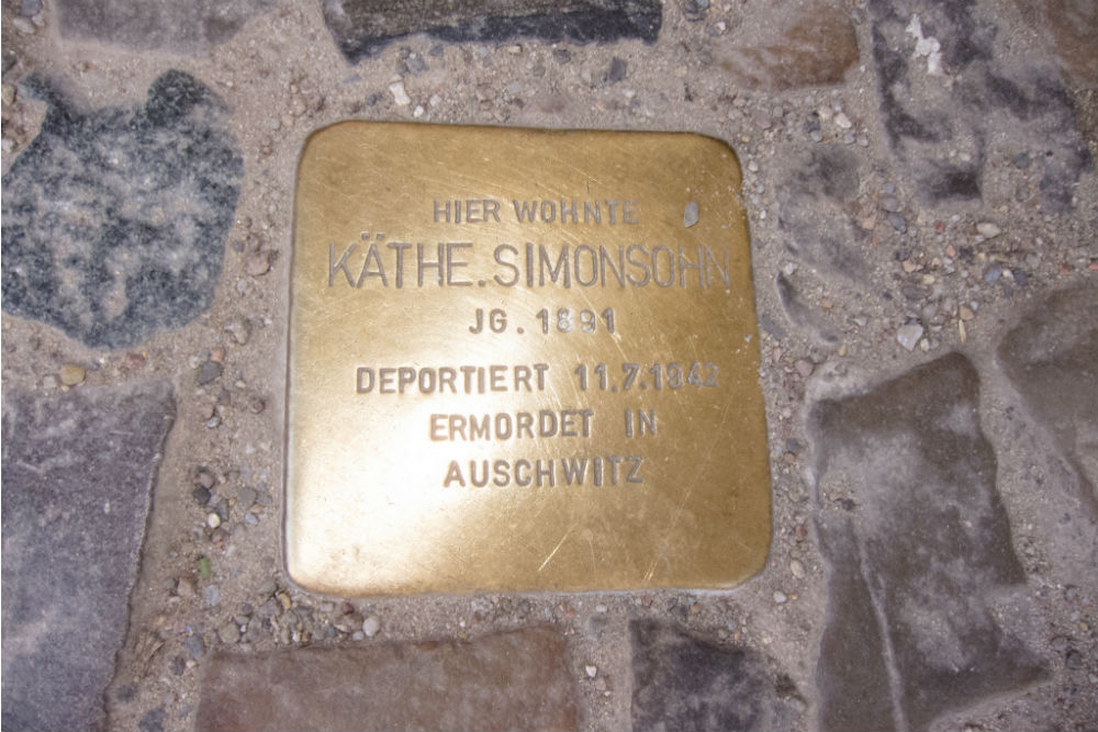 Stolpersteine Auguststraße 17