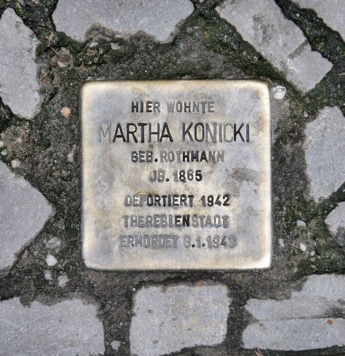 Stolperstein Mommsenstrae 55