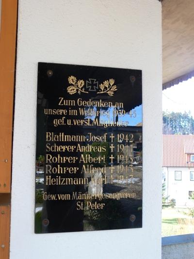 War Memorial Sankt Peter #3