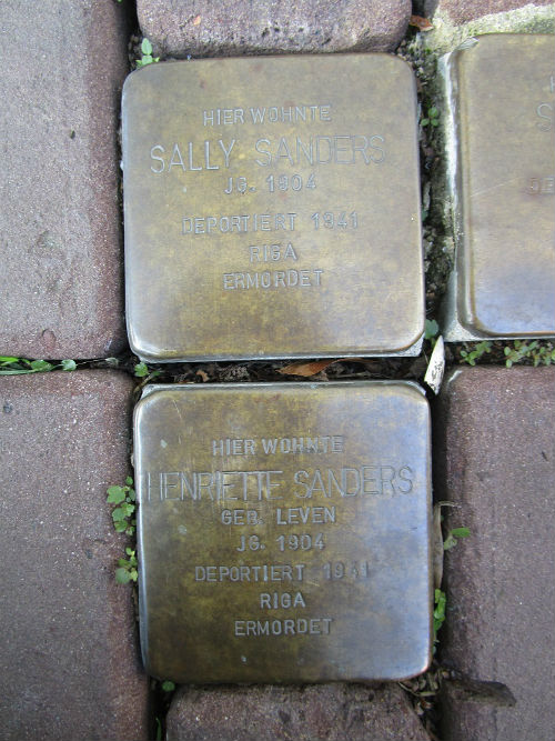 Stolpersteine Steyler Straße 7 #3
