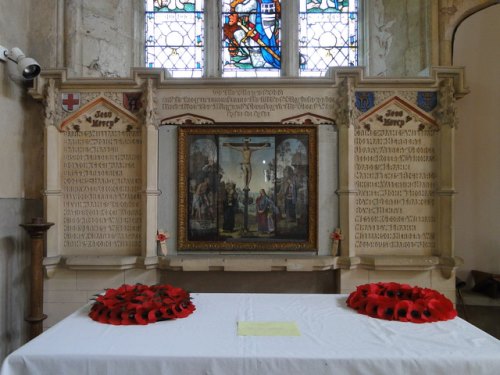 Oorlogsmonument St. Margaret of Antioch Church Cley next the Sea